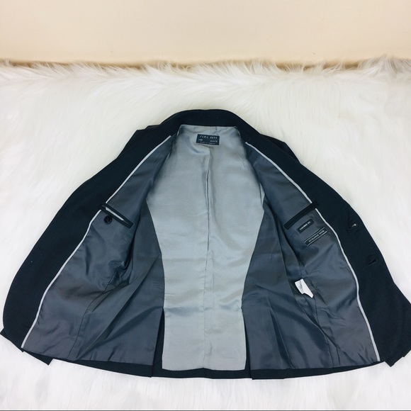Zara Boys Tailor Fit Blazer Suit Jacket Size 5-6 - Picture 7 of 11